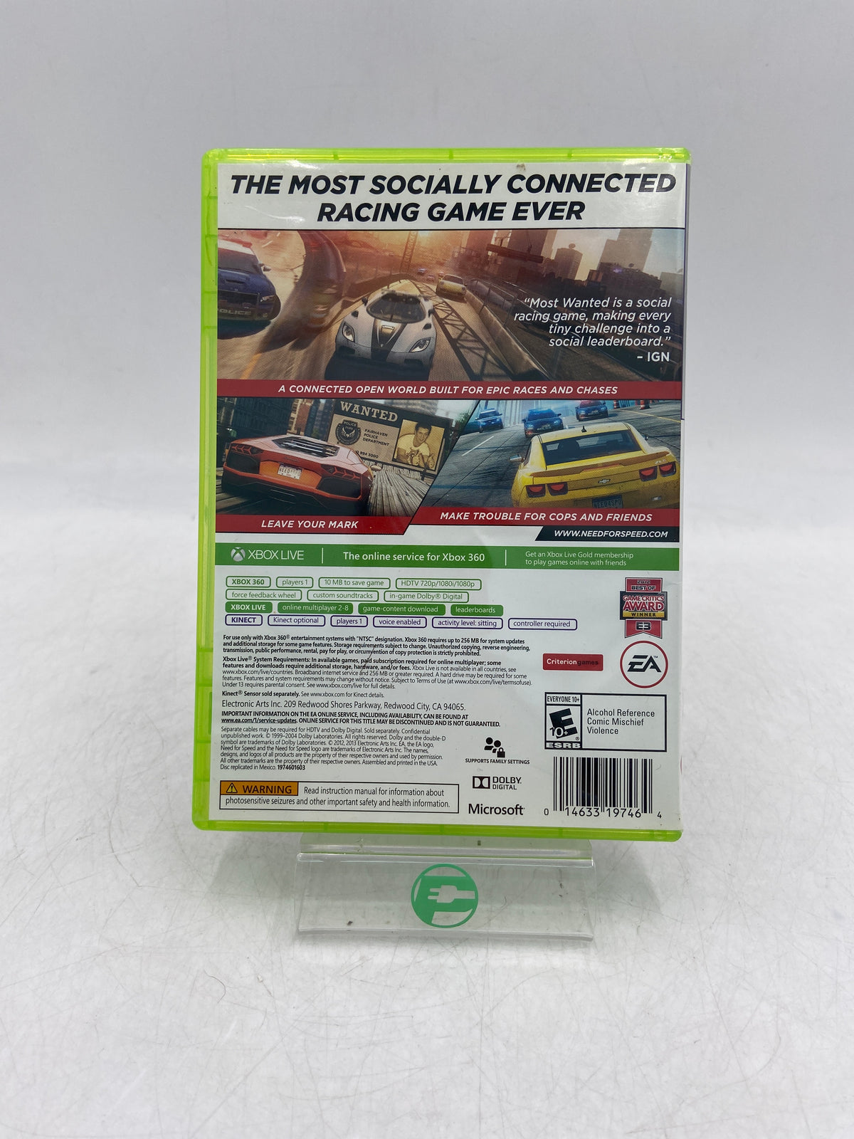 Need For Speed: Most Wanted [Platinum Hits] (Microsoft Xbox 360, 2006)