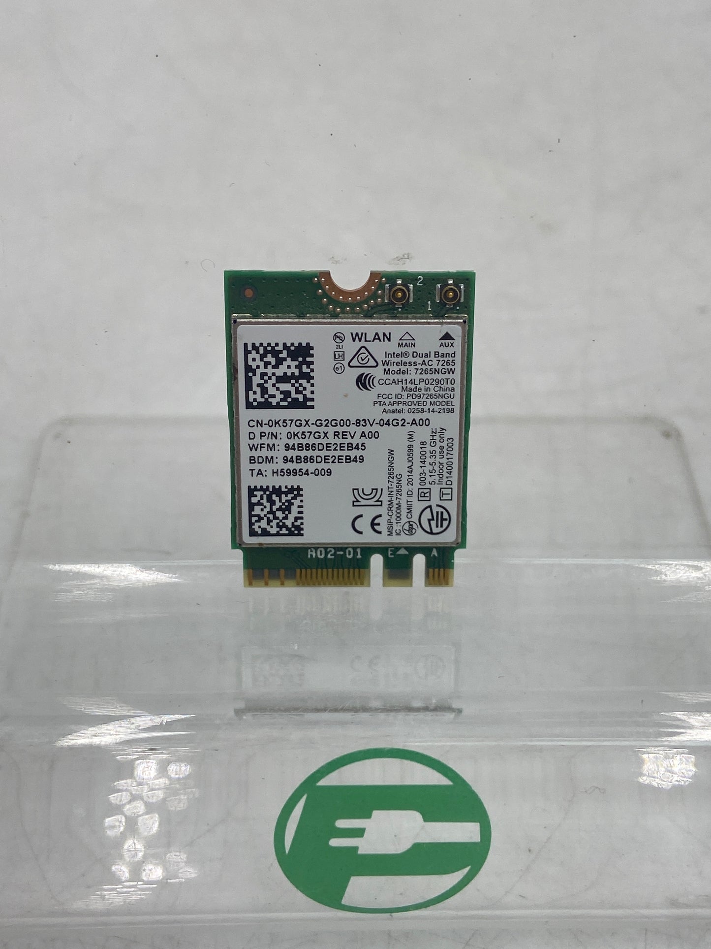 Intel 7265NGW Dual Band Wireless Chip AC 7265