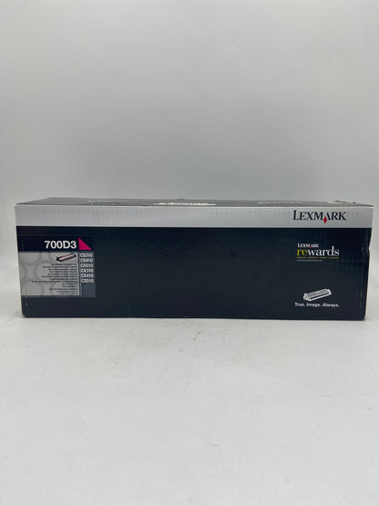 New Lexmark 700d3 Magenta Toner Cartridge