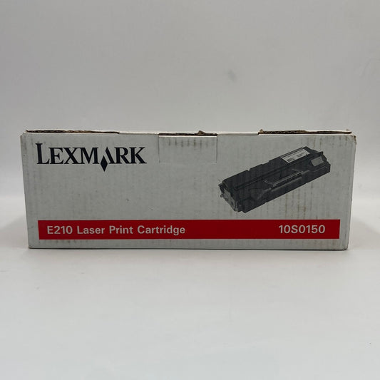 New Open Box Lexmark 10S0150 Black Toner Print Cartridge