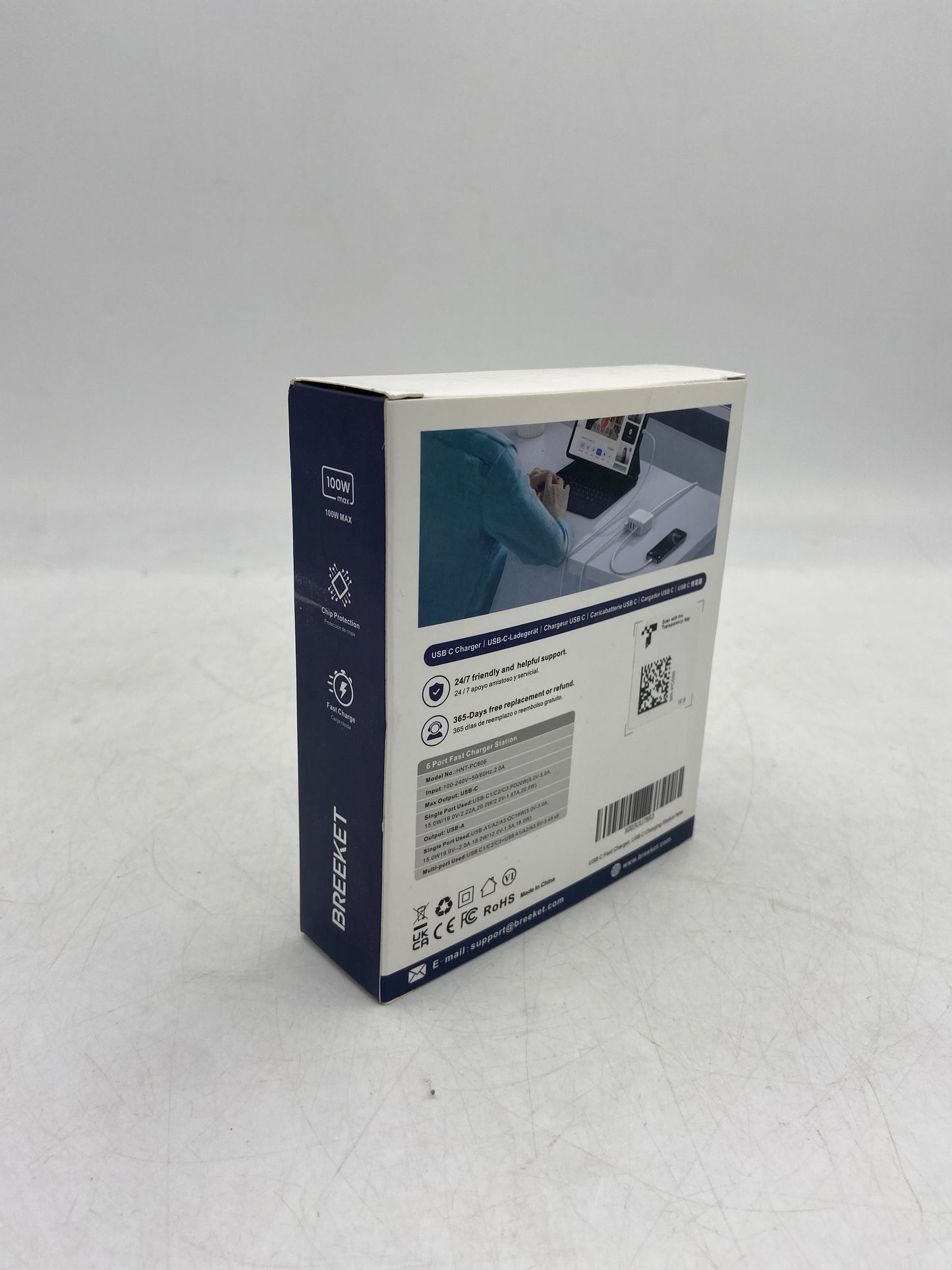 New Breeket Fast Charging Station USB C Fast Charging Station 1619