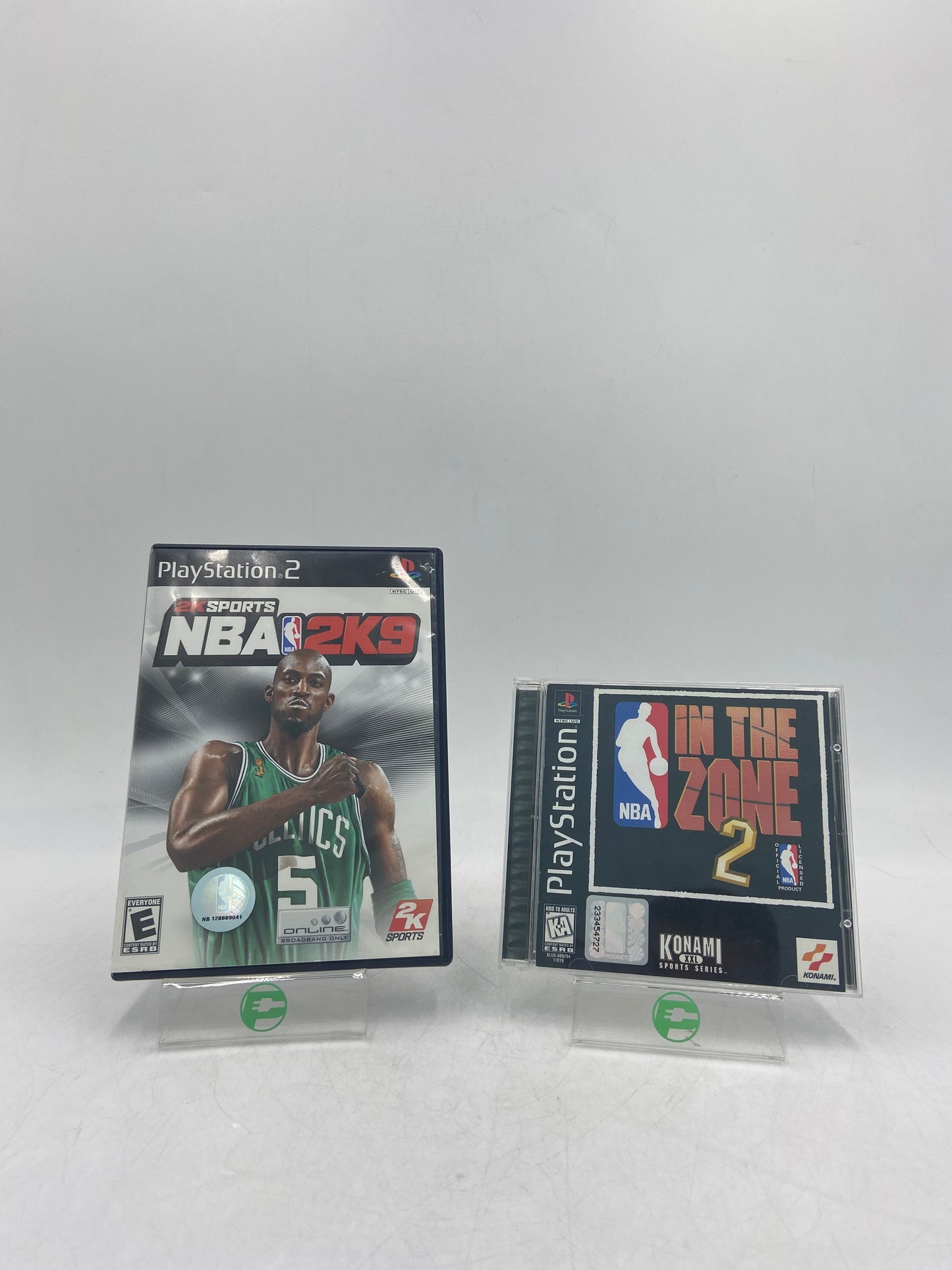 Lot of 2 PlayStation 2 PS2 / PlayStation 1 PS1 (NBA Games)