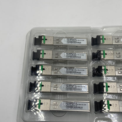 New 10 Switch Modules 20km 1550/1310nm 1.25G SFP WDM Modules SFP-WDM-20D-S