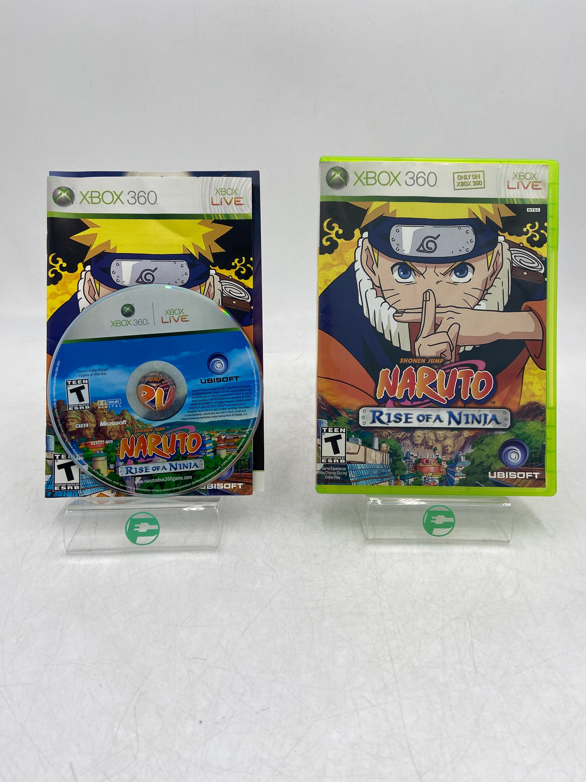 Naruto: Rise of A Ninja (Microsoft Xbox 360, 2007)