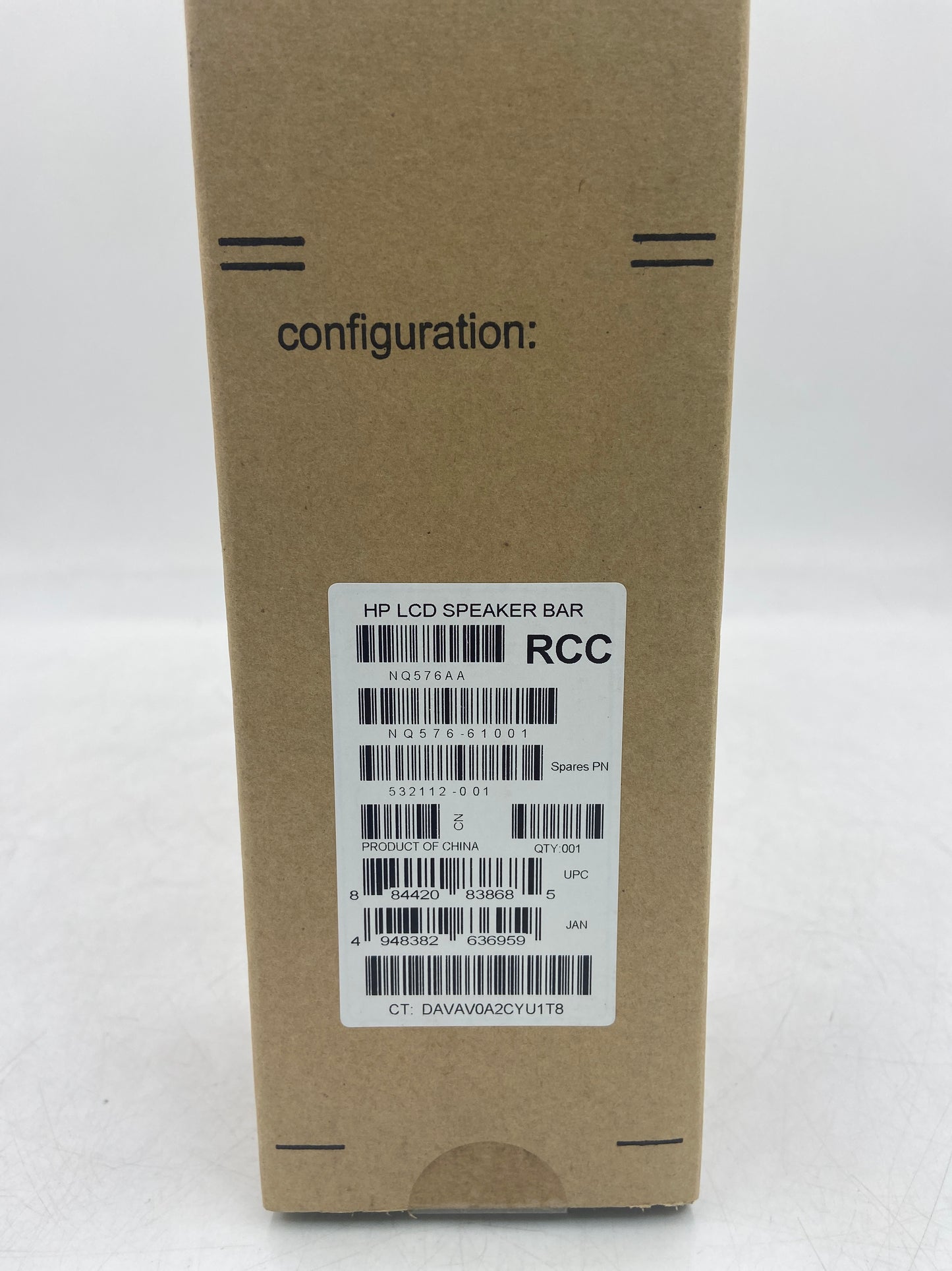 New HP LCD Speaker Soundbar NQ576AA