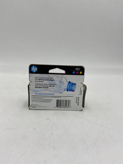 New HP 952 N9K27AN Yellow, Cyan and Magenta Ink Cartridge