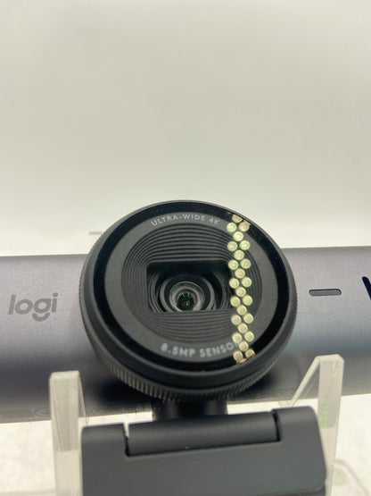 Logitech MX Brio Ultra Wide 4K 8.5MP Sensor Webcam VU0066 Gray No Wire