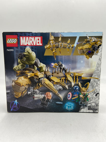 New LEGO Marvel Infinity Saga The Avengers Vs. The Leviathan Building Toy 76290