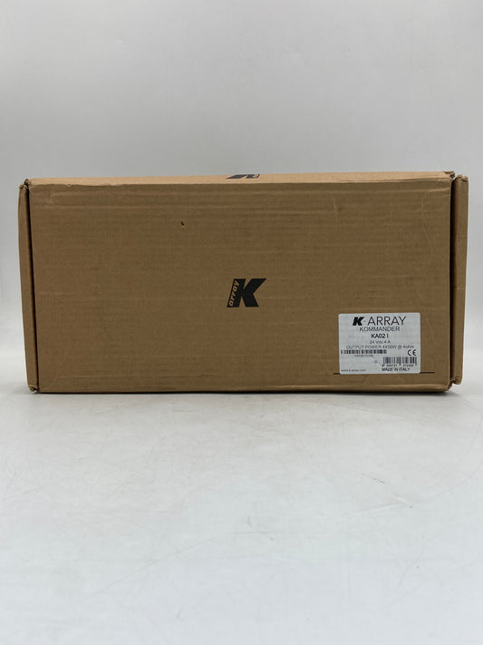 New K-Array Kommander Digital Processing Multi-Channel Amplifier KA02I