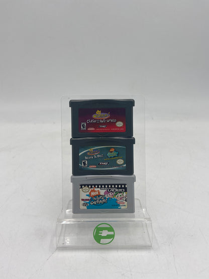 Lot of 3 Nintendo Game Boy Advance Games- Fairly Odd Parents Lot