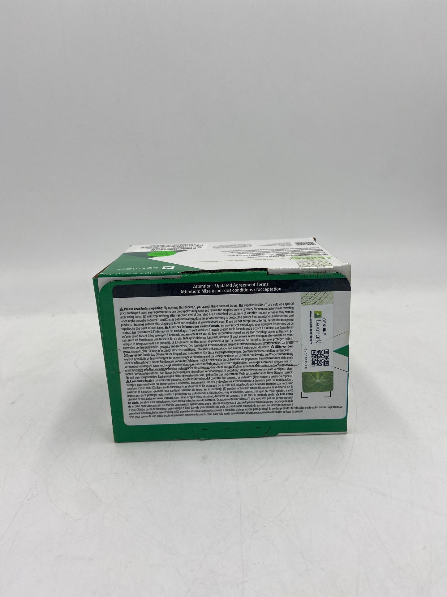 New Lexmark 78c1uk0 Black Toner Cartridge