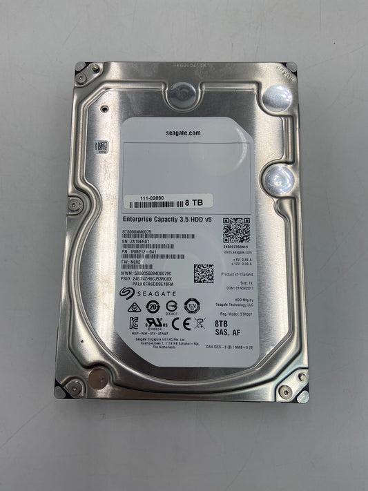 New Seagate ST8000NM0075 ENTERPRISE CAPACITY 3.5 8TB SATA 3.5" HDD 1RM212-041