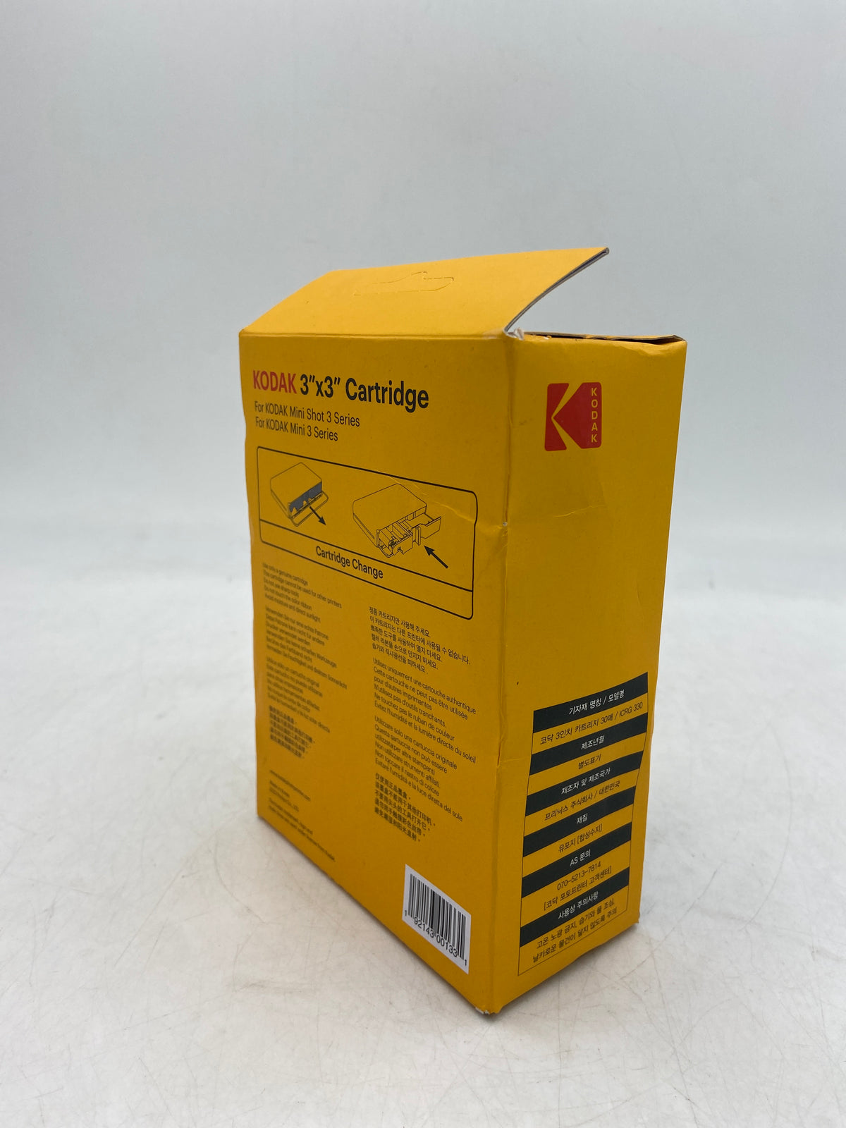 New KODAK 3'' X 3'' CARTRIDGE Ribbon Paper Film Cartridge  ICRG-330