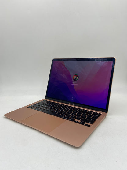 Broken 2020 Apple MacBook Air 13.3" i3 1.1GHz 8GB RAM 256GB Rose Gold A2179