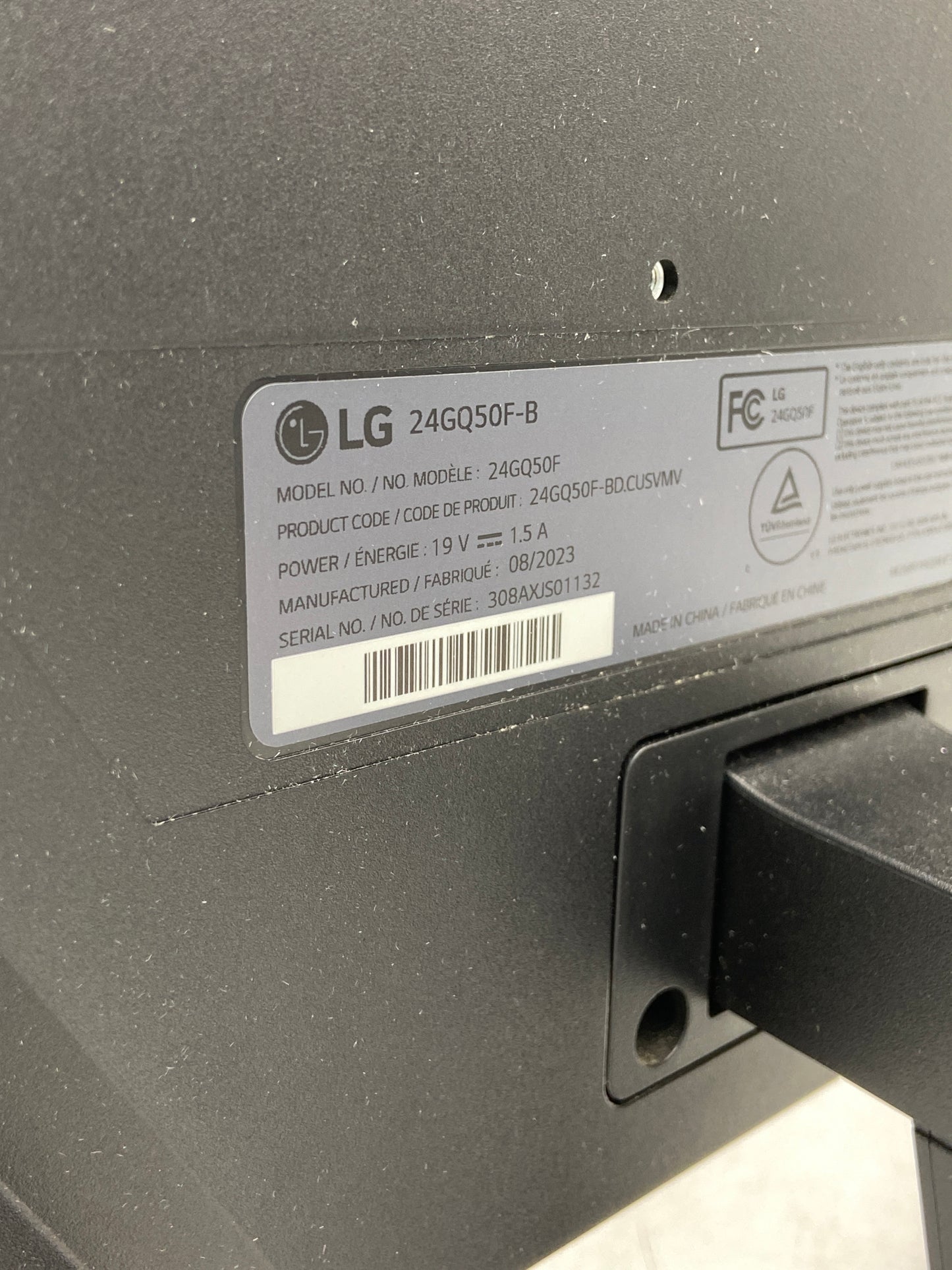 LG 24" UltraGear 24GQ50-F FHD LCD VA Gaming Monitor