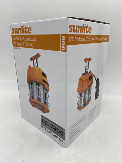 New Sunlite 60 Watts 7800 Lumens LED Portable Corncob Worklight Fixture 85262