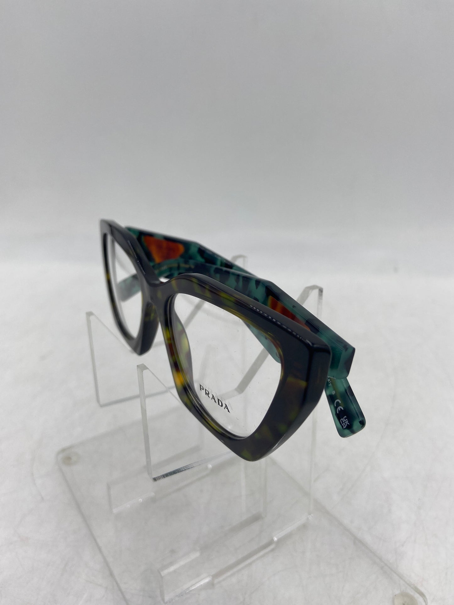 New Prada Cat Eye Tortoise   Women's Eye Glasses VPR09Y