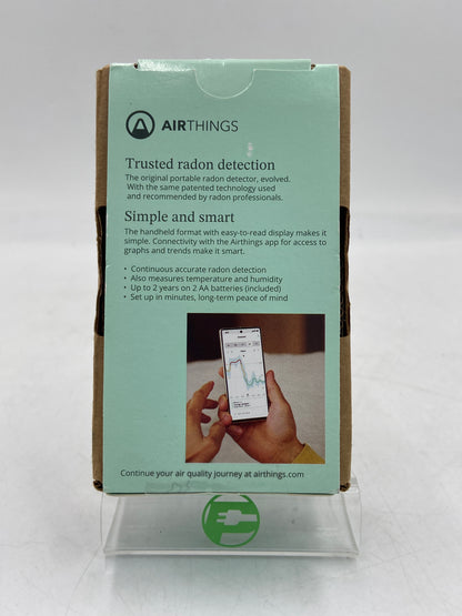 New AIRTHINGS Corentium Home 2 Digital Radon Detector 325