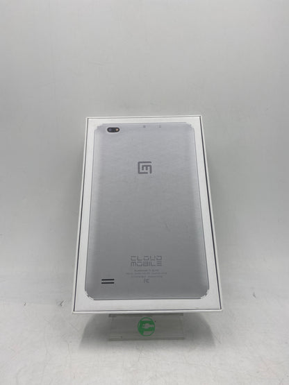 New Open Box Cloud Factory Unlocked Sunshine T1 Elite 4G 16GB 2GB RAM8" Silver Android Tablet T1
