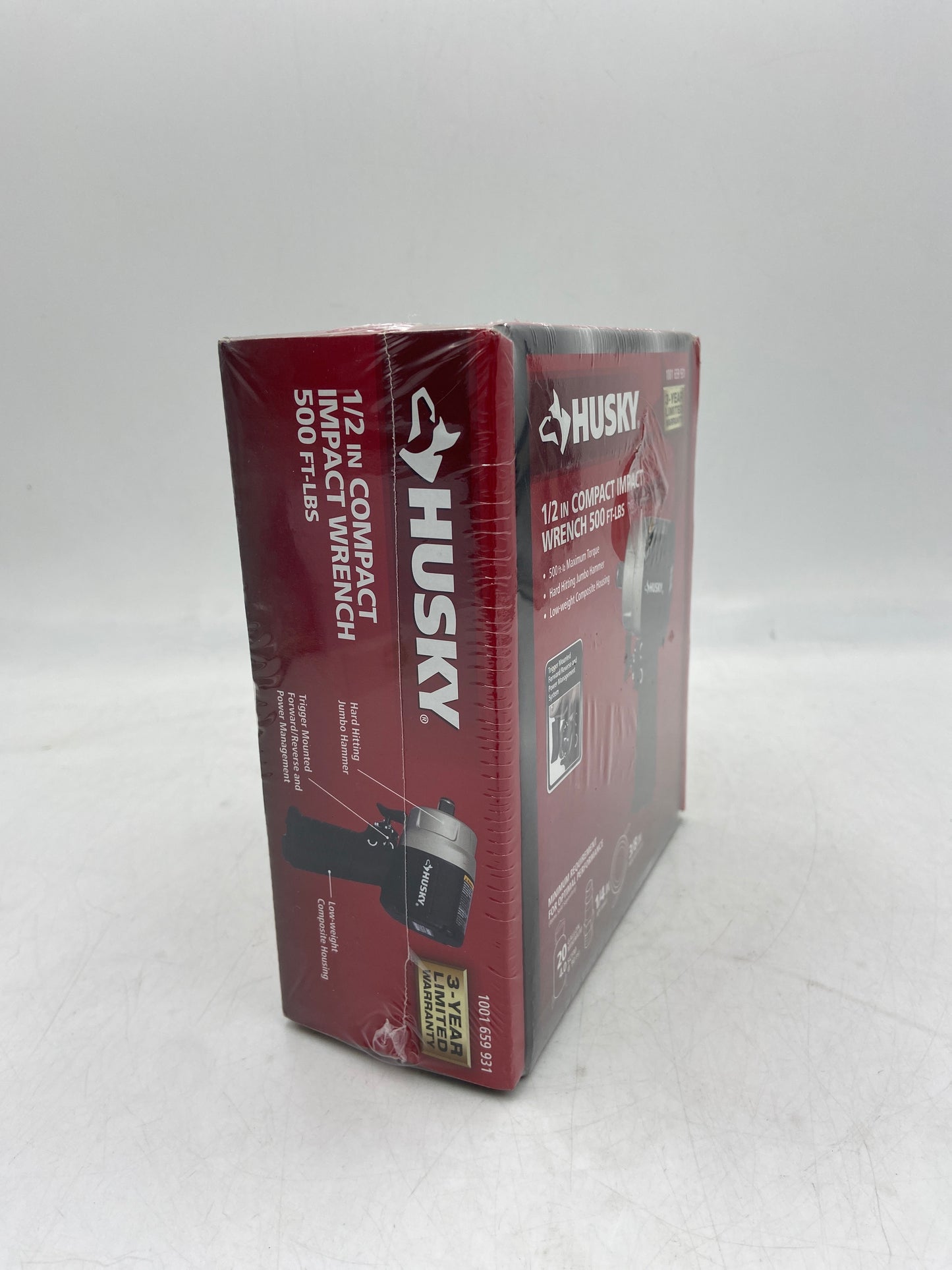 New Husky 1/2'' Compact Impact Wrench Power Tool H4435 1001 659 931