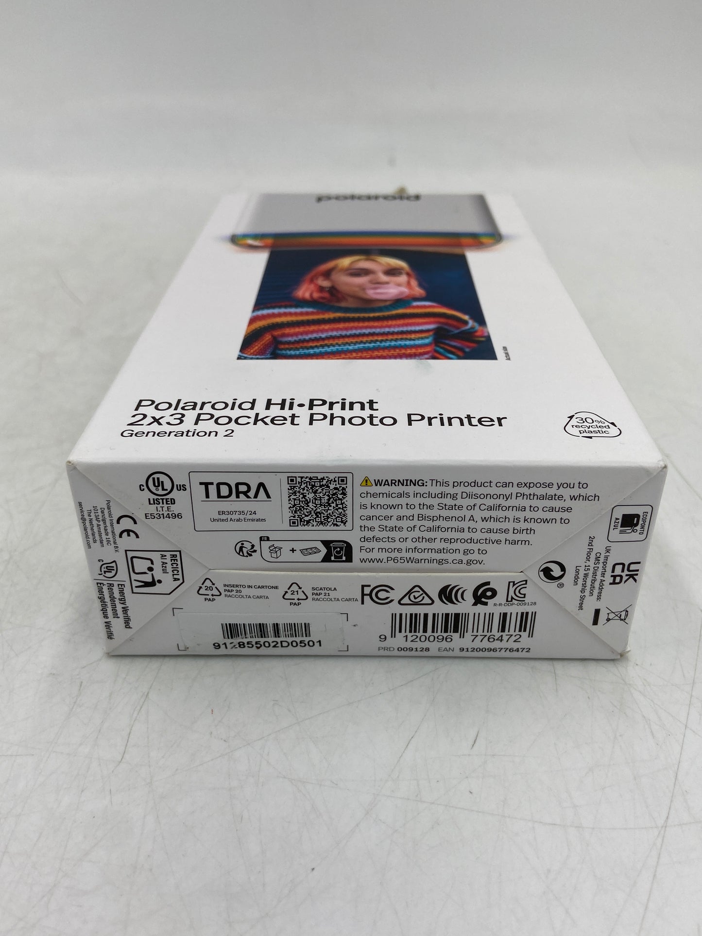 New Polaroid Hi Print  2x3 Pocket Photo Printer 009128