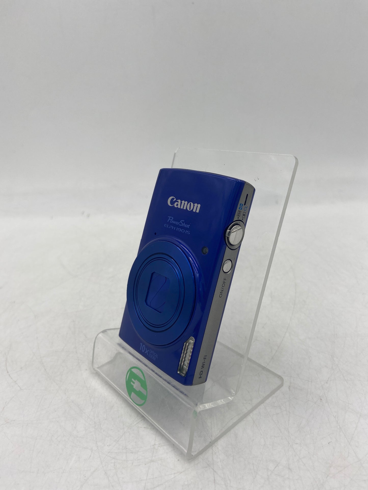 Broken Canon PowerShot ELPH 190 IS 20.0MP Compact Digital Camera Cracked LCD