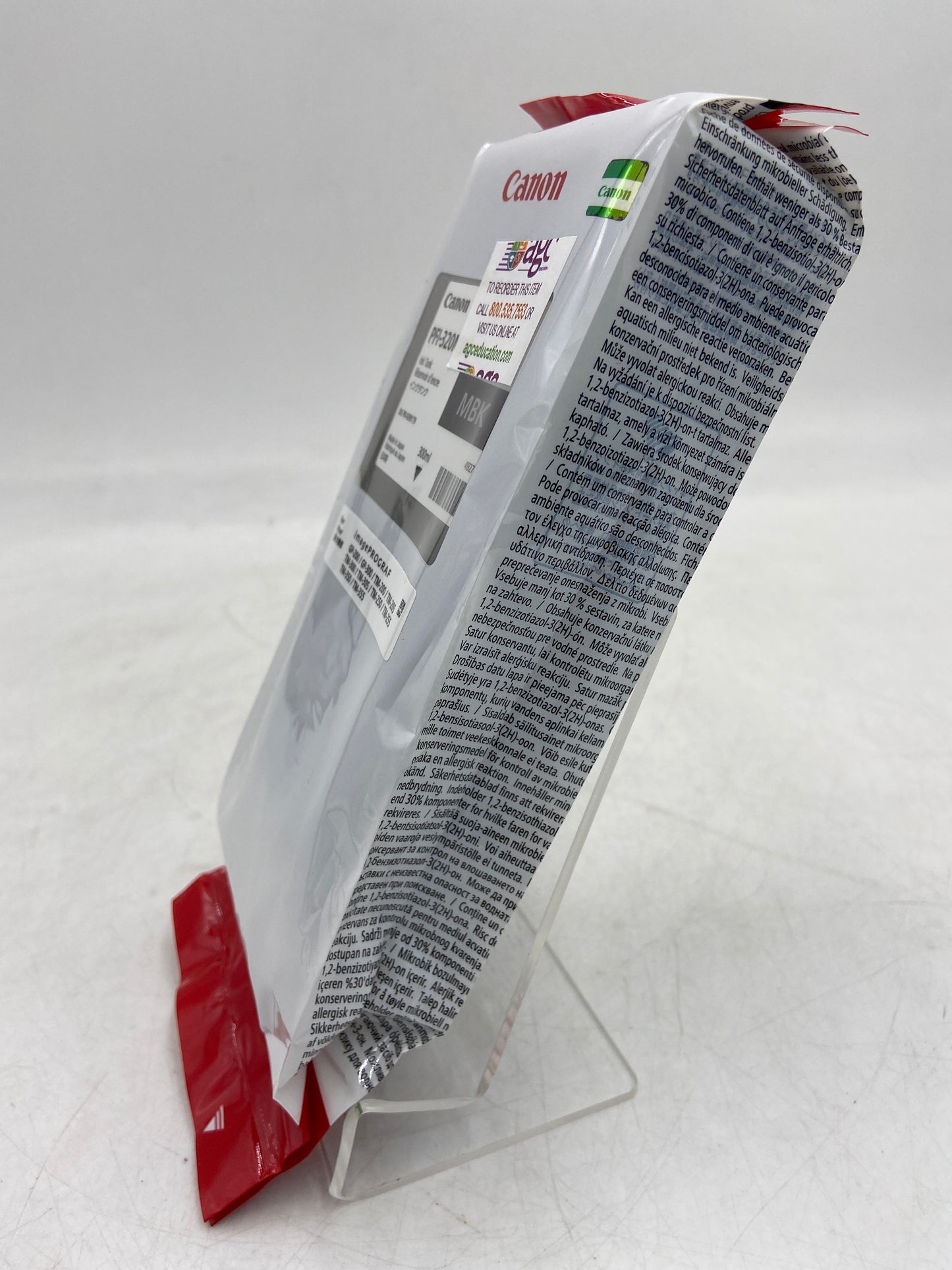 New Canon PFI-320MBK 4927 Black Ink Tank