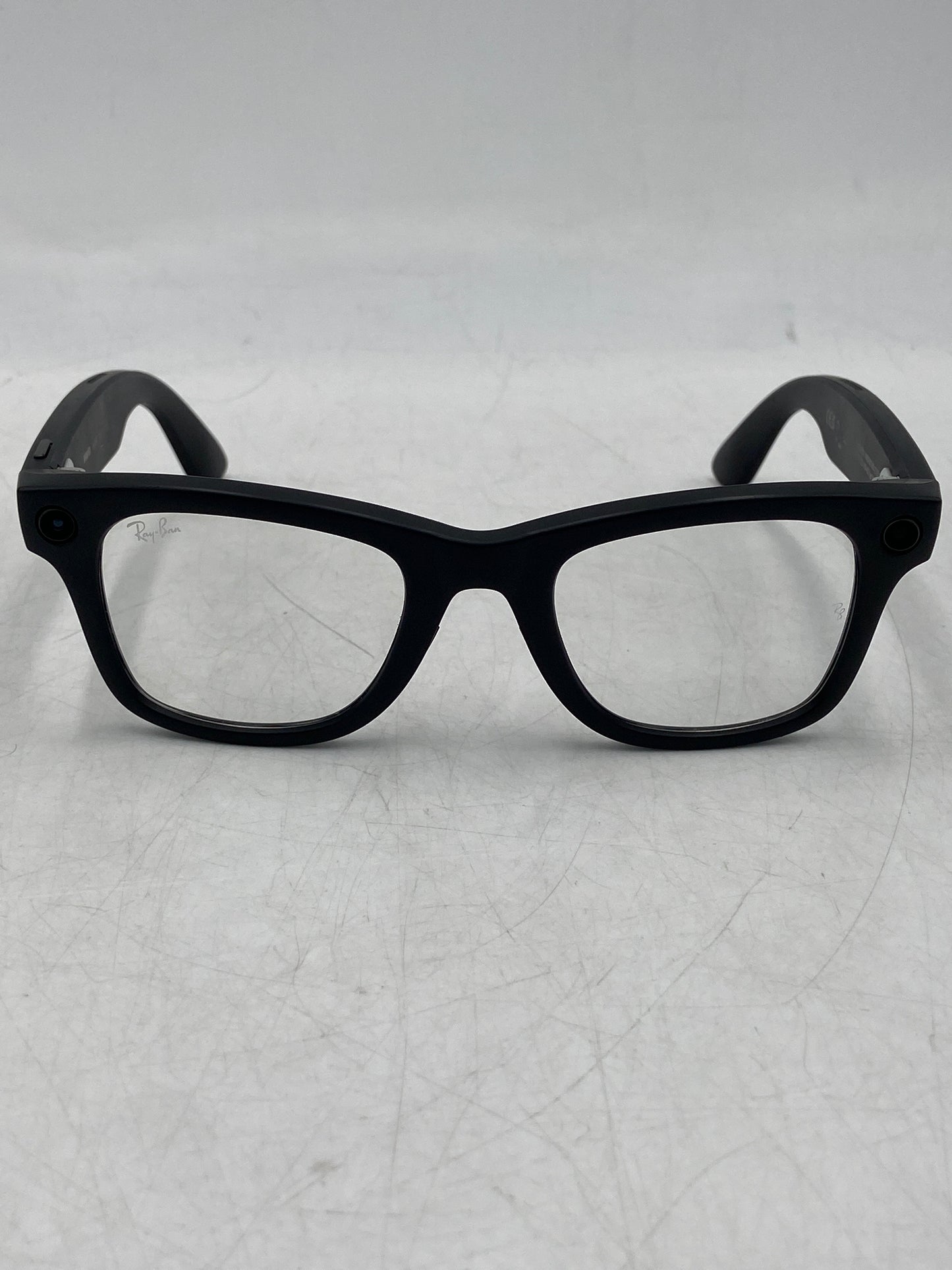 Ray-Ban Meta RW4006 Transparent Lens Matte Black Frame Smart Glasses RW4006