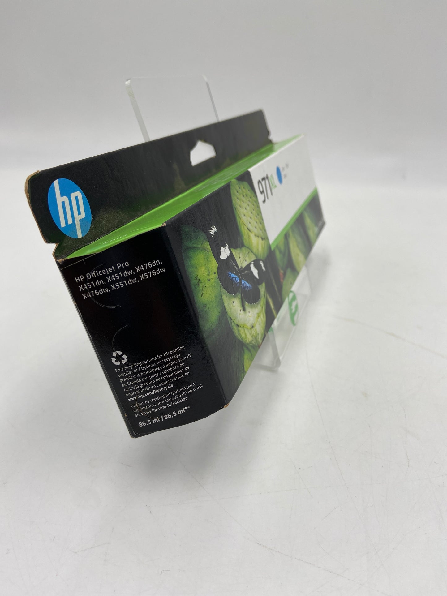 Expired HP 971XL Cyan Ink Cartridge