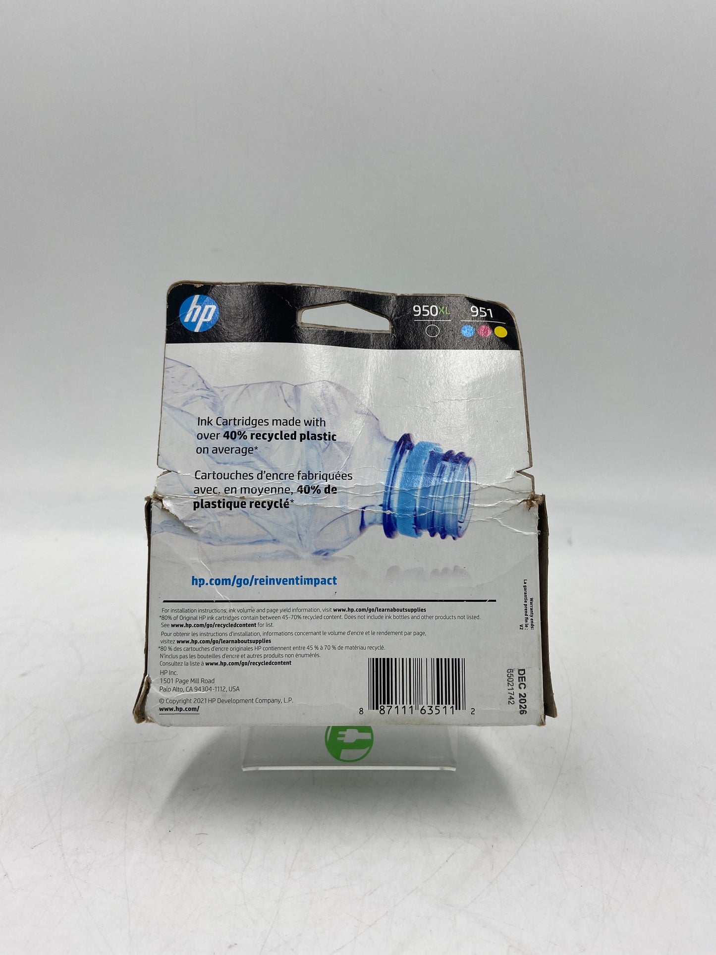 New HP 950XL Black, Yellow, Cyan and Magenta Ink Cartridge