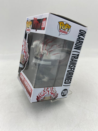 New Funko POP! Dan Da Dan: Okarun (Transformed) 2100 Vinyl Action Figure 90665