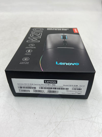 New Lenovo M210 RGB Gaming Mouse M210