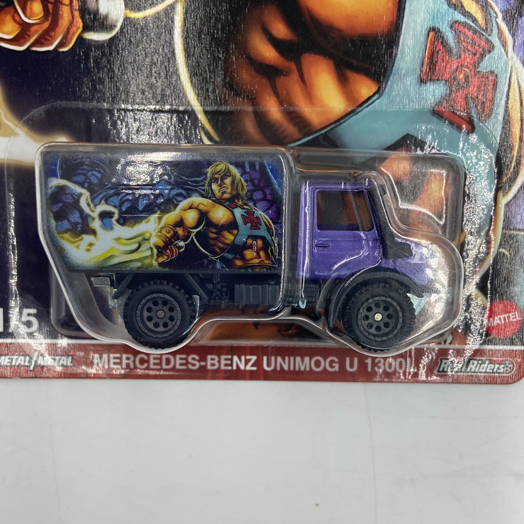 New Hot Wheels Masters of the Universe Bread Box Land Shark Unimog U 1300L