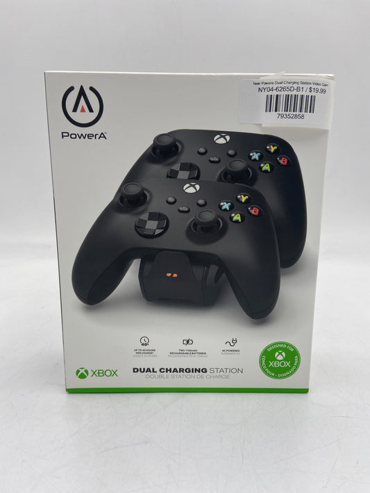 New Powera Dual Charging Station Video Game Controller Charging Station Xbox