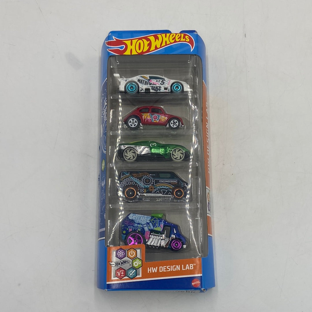 New Hot Wheels HW Design Lab 5-Pack HLY72