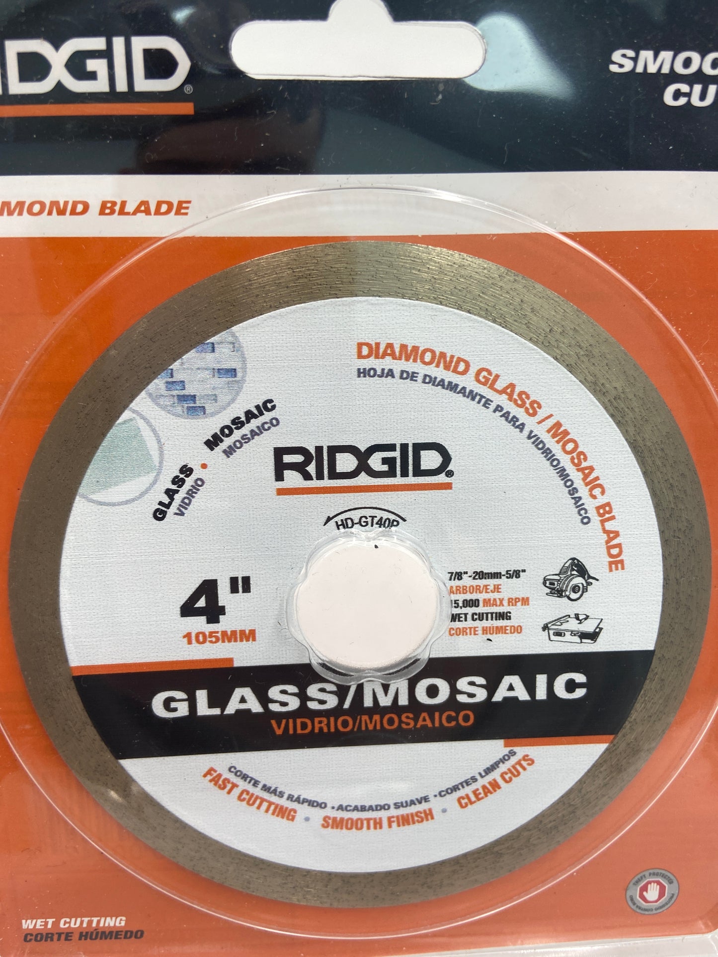 New Rigid 4" Glass/Mosiac Saw Blade 1000030439