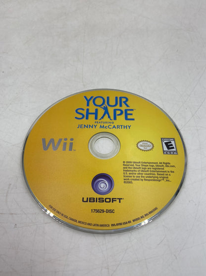 Your Shape Featuring Jenny McCarthy (Nintendo Wii, 2009) Video Game