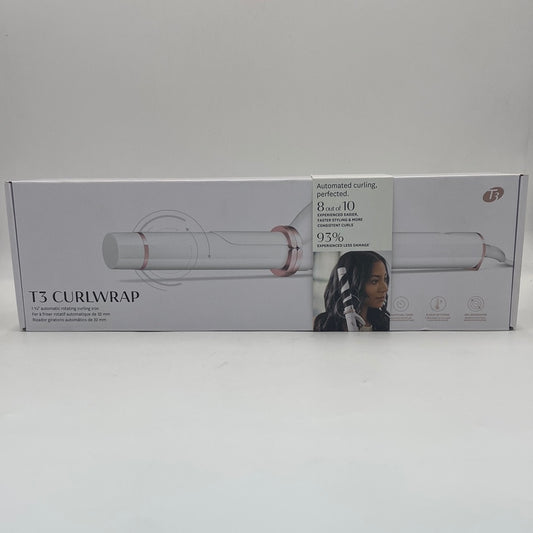 New T3 Curl Wrap 1 1/4th" Automatic Rotating Curling Iron 76680