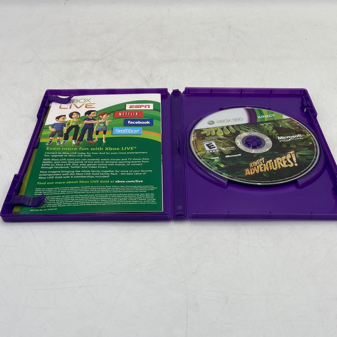 Kinect Adventures (Microsoft Xbox 360, 2010) Includes Manual + Insert –  PayMore Flatbush