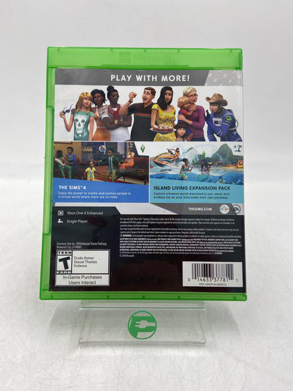 Sims 4 Bundle: Island Living (Microsoft Xbox One, 2019)