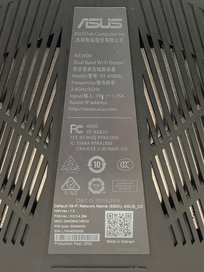 ASUS AX5400 Dual Band Dual Band Wi-Fi Router