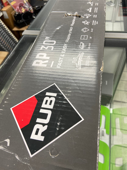 New Open Box Rubi Tile Cutter Fast & Easy Speed Plus Aluminum Steel Tile Cutter RP 30"