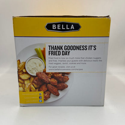 New Bella 13401 3.5L Stainless Steel Deep Fryer