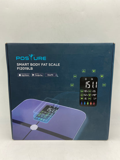 New POSTURE SMART BODY FAT SCALE FI2019LB