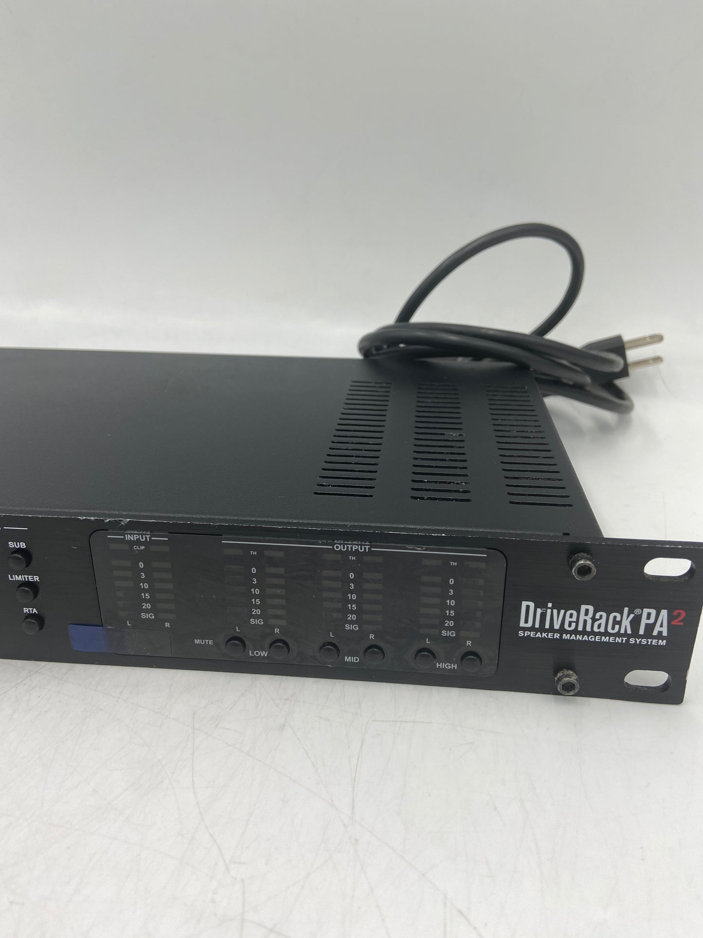 dbx  DriveRack PA2 Speaker Management System