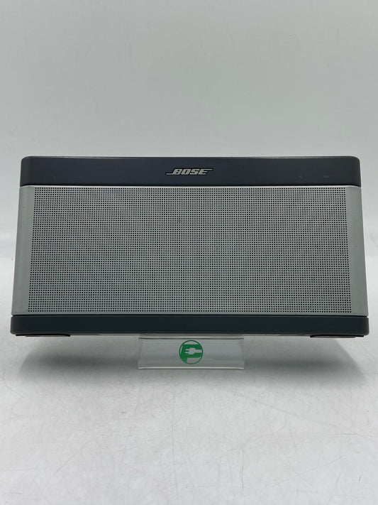 Bose SoundLink III Bluetooth Speaker Silver 414255
