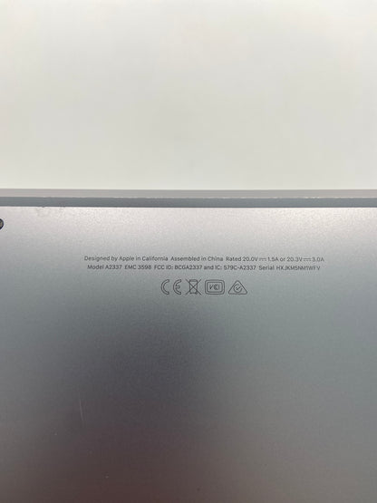 2020 Apple MacBook Air 13.3" M1 7C GPU 3.2GHz 8GB RAM 256GB SSD A2337
