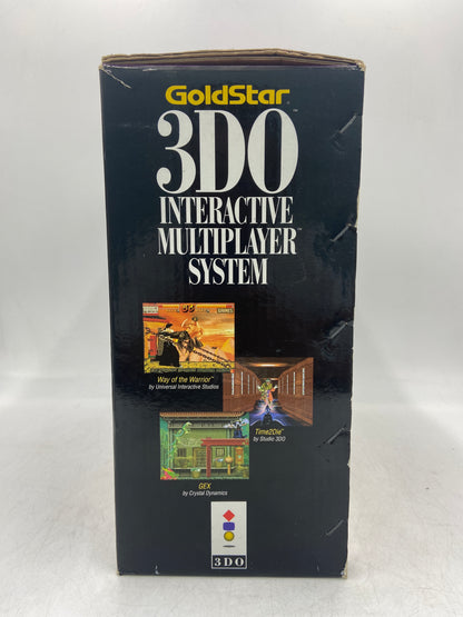 Goldstar 3DO Vintage Gaming Console Black and Silver