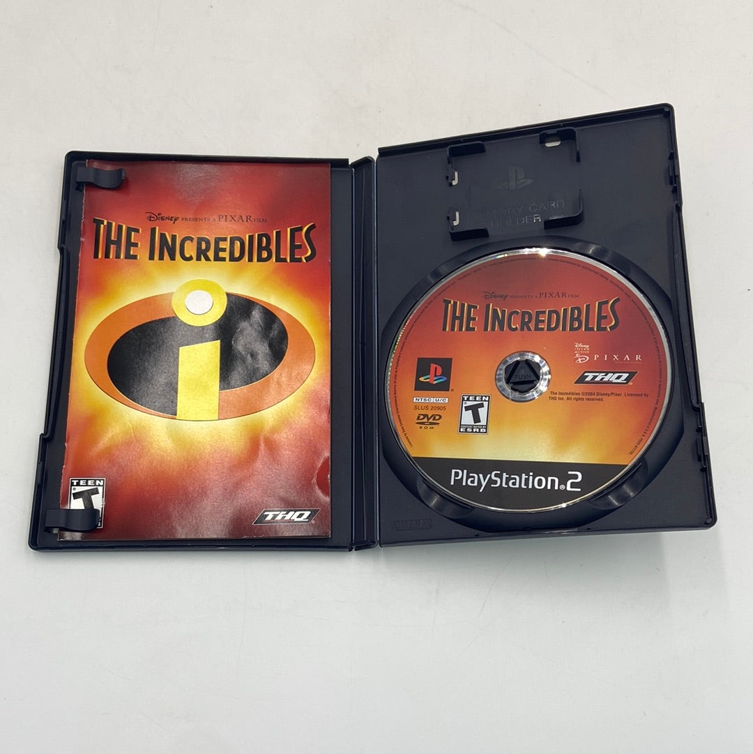 Lot of 2 Sony PlayStation 2 PS2 Games Incredibles and Narnia