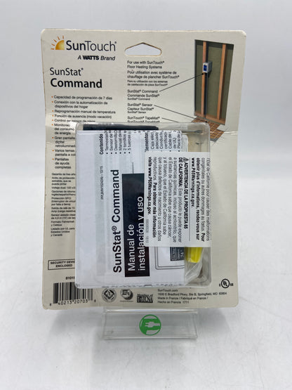 New SunTouch SunStat Command Electric Floor Heating Thermostat